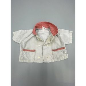 Vintage Kleinert's Baby Shirt 6 Months Diaper Deb Dan - Please Read Description